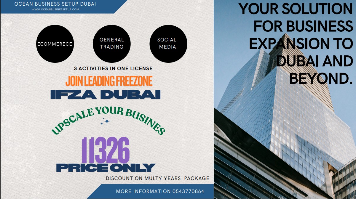 Expand Your Business with IFZA Dubai Free Zone Licence – 3 Activities in One Licence post thumbnail image